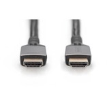 Digitus Cable de conexión HDMI Ultra High Speed, con Ethernet, UHD 8K negro/Gris