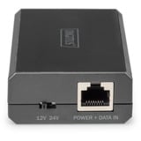 Digitus DN-95211, Splitter PoE negro
