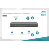 Digitus KVM Switch DisplayPort 4 Puertos, Switch KVM 