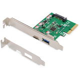 Digitus Tarjeta PCIe USB Tipo-C™ + USB A, Tarjeta de interfaz 