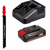 EINHELL TC-JS 18/70 Li, Sierra de calar rojo/Negro