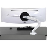 Ergotron 98-540-216 accesorio para soporte de monitor blanco/Negro, Adaptador VESA, Blanco, 19,1 kg, 75 x 75,100 x 100 mm, 124,5 cm (49"), -5 - 15°