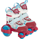 HUDORA 22051, Patines rojo/Celeste
