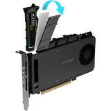 Icy Dock ExpressSlot Slide MB204MP-1B, Tarjeta de interfaz negro