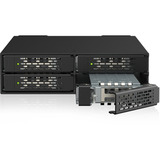 Icy Dock Though Armor MB699V5P-B, Chasis intercambiable negro