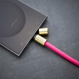 Intenso Cell Phone Charging Lanyard 7991004, Cable rosa neón