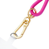 Intenso Cell Phone Charging Lanyard 7991004, Cable rosa neón