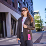 Intenso Cordón para teléfono móvil y cable de carga/datos rosa neón