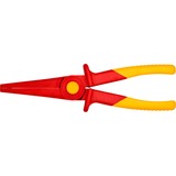KNIPEX Alicates planos redondos de plástico, Pinza rojo/Amarillo
