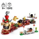 LEGO Super Mario El tren expreso Bowser, Juegos de construcción Juego de construcción, 9 año(s), Plástico, 1392 pieza(s), 2,16 kg