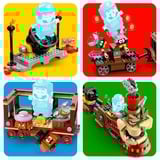 LEGO Super Mario El tren expreso Bowser, Juegos de construcción Juego de construcción, 9 año(s), Plástico, 1392 pieza(s), 2,16 kg