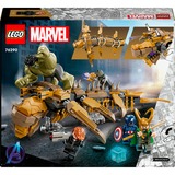 LEGO Vengadores vs. Leviatán, Juegos de construcción Juego de construcción, 7 año(s), Plástico, 347 pieza(s), 436 g