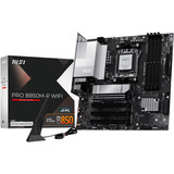 MSI PRO B850M-P WIFI AMD B850 Zócalo AM5 micro ATX, Placa base negro/Plateado, AMD, Zócalo AM5, AMD Ryzen 7000 Series, AMD Ryzen 8000 Series, AMD Ryzen 9000 Series, Zócalo AM5, DDR5-SDRAM, 256 GB