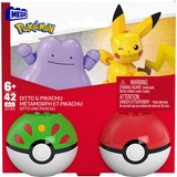 Mattel Pokémon JCT43 juguete de construcción, Juegos de construcción Juego de construcción, 6 año(s), Plástico, 42 pieza(s), 156,5 g