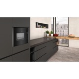 Neff HLAGD53G0 microondas Grafito Microondas combinado Integrado 25 L 900 W negro/Gris, Integrado, Microondas combinado, 25 L, 900 W, Pantalla incorporada, LED