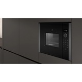 Neff HLAGD53G0 microondas Grafito Microondas combinado Integrado 25 L 900 W negro/Gris, Integrado, Microondas combinado, 25 L, 900 W, Pantalla incorporada, LED