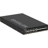 Netgear M4350-12X12F Gestionado L3 10G Ethernet (100/1000/10000) 1U Negro, Interruptor/Conmutador Gestionado, L3, 10G Ethernet (100/1000/10000), Bidireccional completo (Full duplex), Montaje en rack, 1U