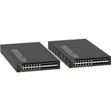 Netgear XSM4324 Gestionado L3 10G Ethernet (100/1000/10000) 1U Negro, Interruptor/Conmutador Gestionado, L3, 10G Ethernet (100/1000/10000), Bidireccional completo (Full duplex), Montaje en rack, 1U