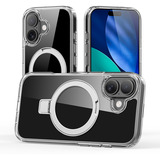 Nevox StyleShell SHOCKFlex con función de soporte, Funda para teléfono móvil transparente