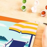 Ravensburger CreArt Gallery Wall Set - At the Beach, Pintura 