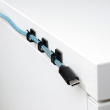Sharkoon 4044951044078, Administración de cables negro