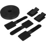 Sharkoon OfficePal Organizador de Cables, Administración de cables negro