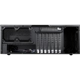 SilverStone GD10 HTPC Negro, Caja HTPC negro, HTPC, PC, Negro, ATX, CEB, uATX, Aluminio, Plástico, Acero, Lado