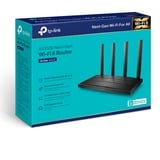 TP-Link Archer AX12 router inalámbrico Ethernet rápido Doble banda (2,4 GHz / 5 GHz) Negro Wi-Fi 6 (802.11ax), Doble banda (2,4 GHz / 5 GHz), Ethernet, Negro, Router de sobremesa