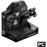 Thrustmaster VIPER TQS Negro USB Simulador de Vuelo Analógico/Digital PC, La válvula reguladora negro, Simulador de Vuelo, PC, Analógico/Digital, Alámbrico, USB, Negro