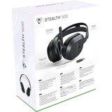 Turtle Beach Stealth 500 Auriculares Inalámbrico Diadema Juego Bluetooth Negro, Auriculares para gaming negro, Inalámbrico, Juego, 20 - 20000 Hz, 230 g, Auriculares, Negro