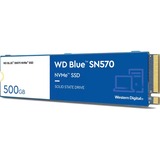 WD WD Blue SN570 M.2 500 GB PCI Express 3.0 NVMe, Unidad de estado sólido azul/blanco, 500 GB, M.2, 3500 MB/s