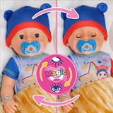 ZAPF Creation @BABY born Jonas 43cm, Muñecos BABY born @ Jonas 43cm, Muñeca bebé, Masculino, 3 año(s), Niño/niña, 430 mm, Multicolor