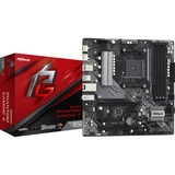 ASRock B550M Phantom Gaming 4 AMD B550 Zócalo AM4 micro ATX, Placa base AMD, Zócalo AM4, AMD Ryzen™ 3, AMD Ryzen™ 5, AMD Ryzen™ 7, 3rd Generation AMD Ryzen™ 9, DDR4-SDRAM, 128 GB, DIMM