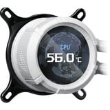 ASUS ROG Strix LC III 360 ARGB White Edition Procesador Sistema de refrigeración líquida todo en uno 12 cm Blanco, Refrigeración por agua blanco, Sistema de refrigeración líquida todo en uno, 12 cm, Blanco