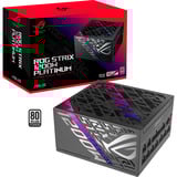 ASUS ROG -STRIX-1200P-GAMING unidad de fuente de alimentación 1200 W 20+4 pin ATX ATX Negro, Fuente de alimentación de PC 1200 W, 100 - 240 V, Activo, 130 W, 1200 W, 130 W