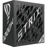 ASUS ROG -STRIX-1200P-GAMING unidad de fuente de alimentación 1200 W 20+4 pin ATX ATX Negro, Fuente de alimentación de PC 1200 W, 100 - 240 V, Activo, 130 W, 1200 W, 130 W