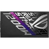 ASUS ROG -STRIX-1200P-GAMING unidad de fuente de alimentación 1200 W 20+4 pin ATX ATX Negro, Fuente de alimentación de PC 1200 W, 100 - 240 V, Activo, 130 W, 1200 W, 130 W