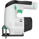 BLACK+DECKER REVJ12C-QW, Sierra de calar blanco/Negro