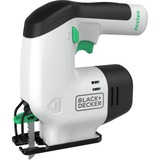 BLACK+DECKER Sierra de calar a batería reviva, 12 voltios blanco/Negro