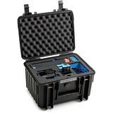 B&W outdoor.case Typ 2000 GoPro9, Maleta negro