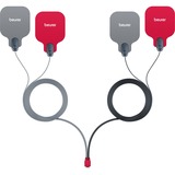 Beurer Digital TENS/EMS EM 59 Heat, Aparato de masaje negro/Rojo
