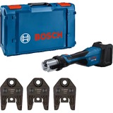 Bosch Herramienta de prensado a batería GPT 18V-32 Professional solo, 18Volt, Kit TH, Máquina de la prensa azul