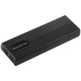 Chieftec CEB-M2C-TL caja para disco duro externo Carcasa de disco duro/SSD Negro M.2, Caja de unidades negro, Carcasa de disco duro/SSD, M.2, 10 Gbit/s, Conexión USB, Negro