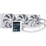 Corsair NAUTILUS II 360 RS LCD Refrigerador líquido para CPU, Refrigeración por agua blanco