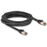DeLOCK Cable de red RJ-45 Cat.6a U/FTP ultra flexible negro