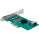 DeLOCK Tarjeta PCI Express con 4 x SATA 6 Gb/s RAID y HyperDuo, Tarjeta de interfaz 