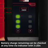 EINHELL Bomba de jardín a batería Power X-Change AQUINNA 18/30 F LED, 18 Voltios rojo/Negro