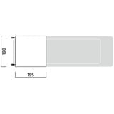 Easy Camp Tienda trasera Krossbu, Tienda de campaña gris