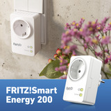 FRITZ! Smart Energy 200, Toma de corriente con interruptor blanco