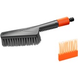 GARDENA Set de lavado Cleansystem con cepillo de mano S suave, Cepillos de lavado gris